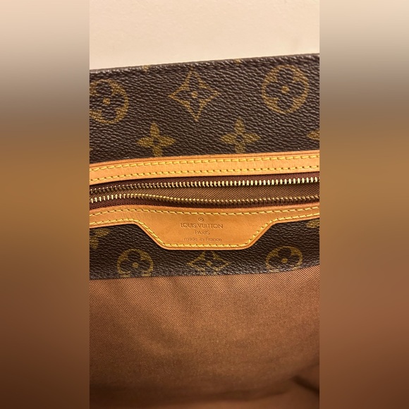 Louis Vuitton Brown Monogram Shoulder Bag - Picture 6 of 9